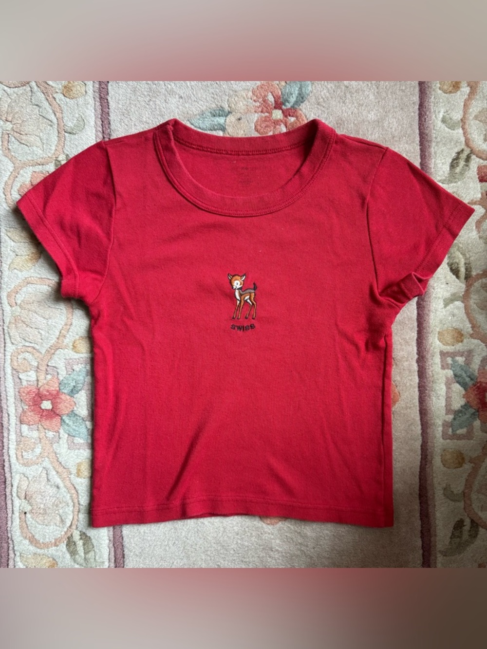 Brandy Melville Baby Tee fits size